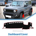 Dashboard Cover Mat for Toyota Highlander (2021–2024) HUD Black Red
