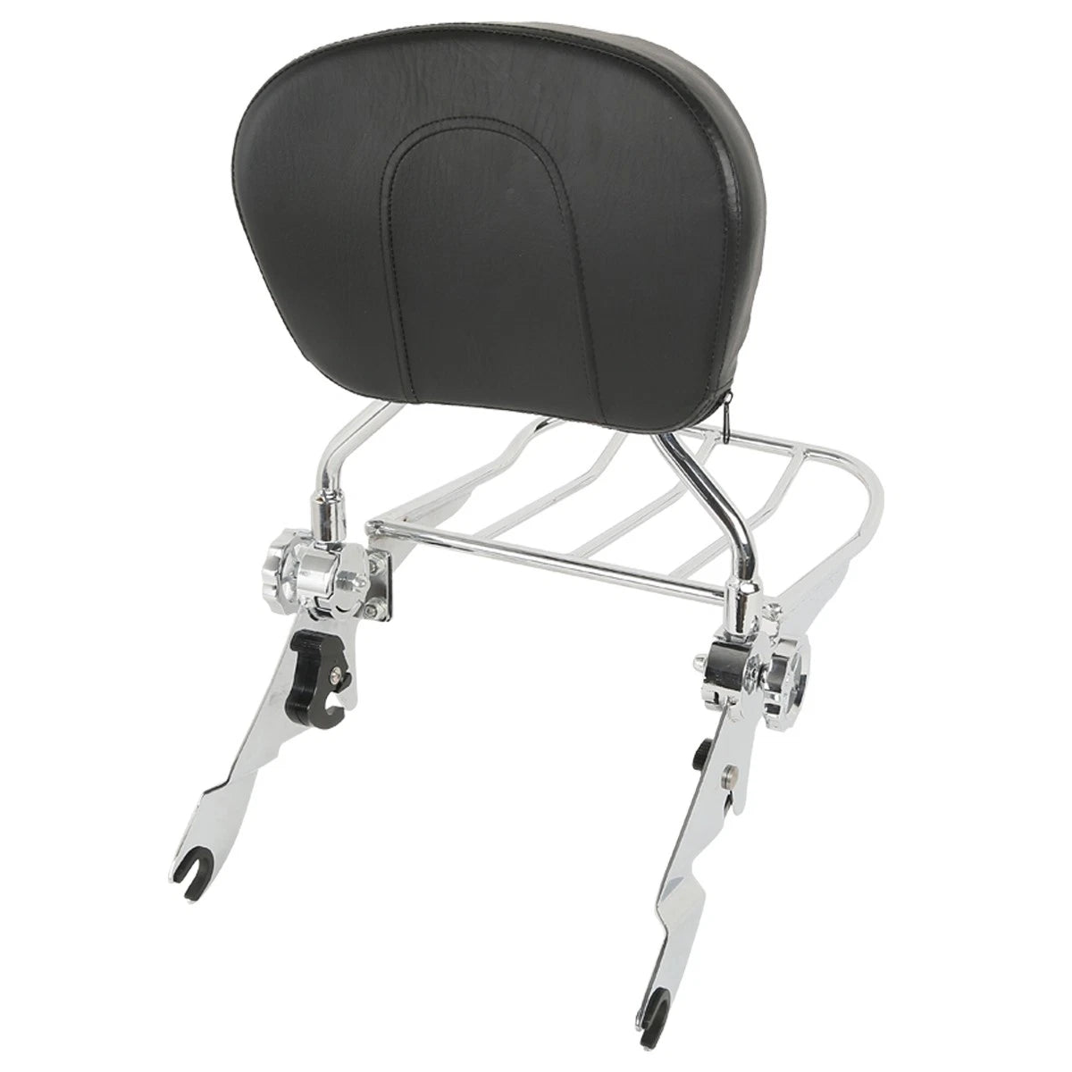 Backrest Sissy Bar Luggage Rack for Harley Touring Street Glide (2009–2025)