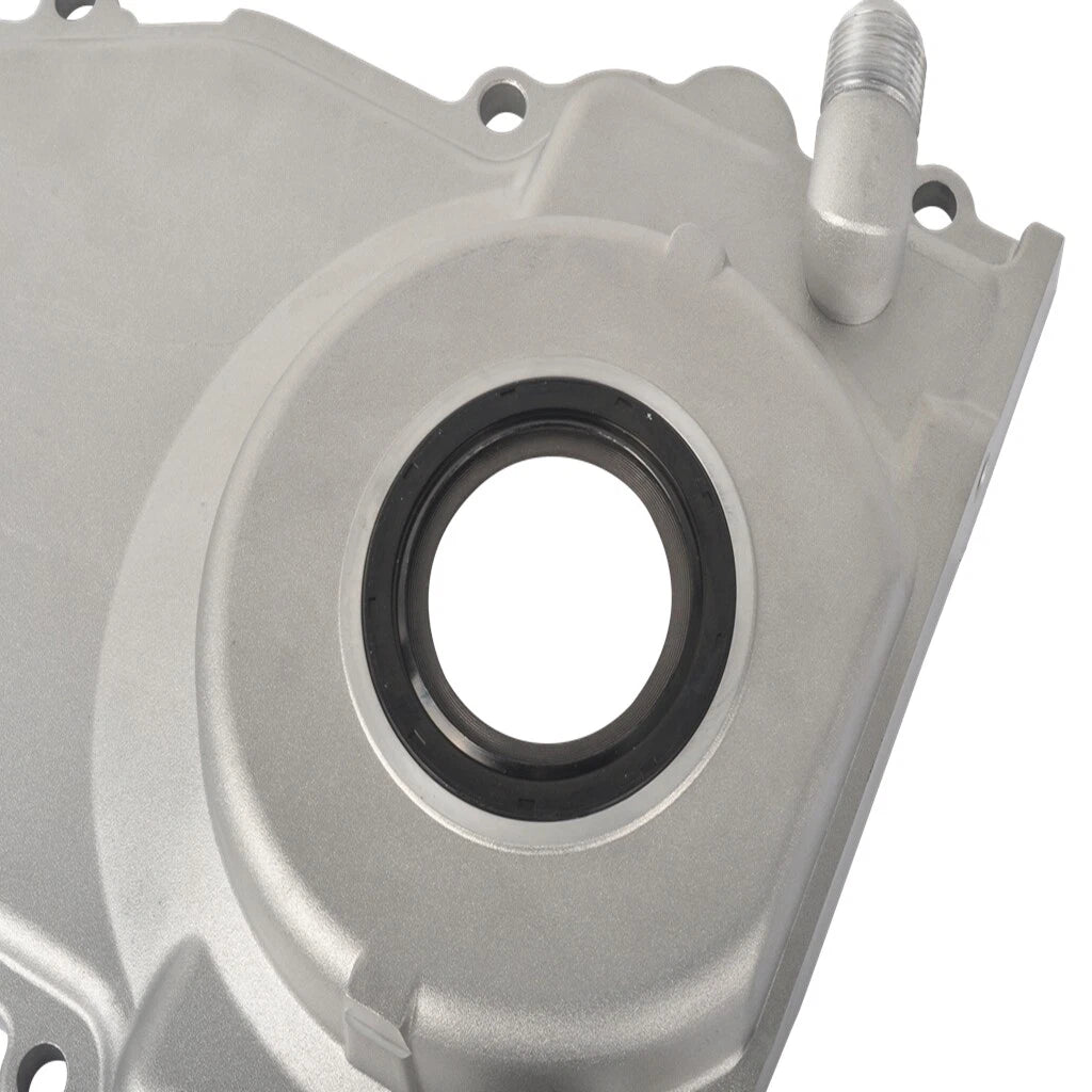Engine Timing Cover for LS G3 4.8L 5.3L 5.7L 6.0L (with 10AN Turbo Oil Drain)