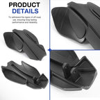 2 x Hand Guards & Bracket Mount Kit for Polaris Sportsman 850 Black (2015–2024)