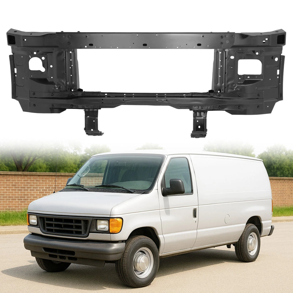 Radiator Support Assembly for Ford E150 E250 Econoline (1997–2007)