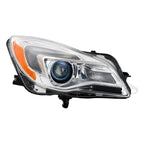 Halogen Headlight for Buick Regal (2014–2017) Chrome Right Passenger Side