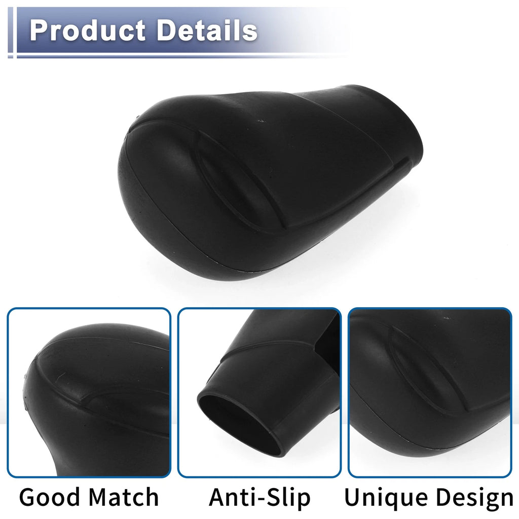 1 Pc Gear Shift Knob Cover for Mazda 3 (2014–2019) Black Silicone