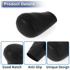 1 Pc Gear Shift Knob Cover for Mazda 3 (2014–2019) Black Silicone