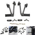 Rear Passenger Foot Peg Bracket for Kawasaki Vulcan 650 VN650 (2015–2023) Black