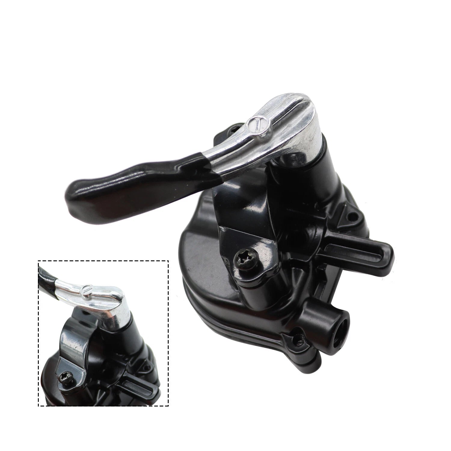 Black Thumb Throttle for Honda TRX450R TRX400EX TRX300EX TRX400EX TRX250R (2004–2009)