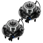 8 Lug Front Wheel Hub Bearing for Silverado Sierra 2500HD 3500HD (2007–2010)