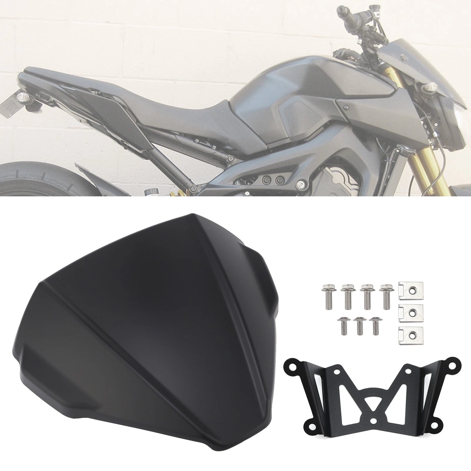 Windshield for Yamaha MT-09 (2021–2023) Black