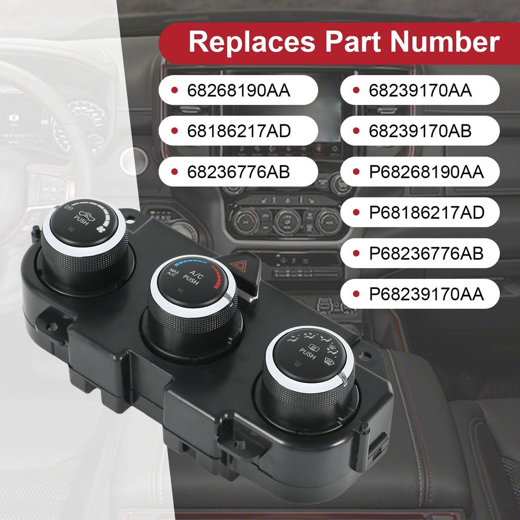 Temperature Control Climate Unit for Dodge RAM 1500 3500 (2014-2024)