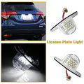 2X 18-SMD LED License Plate Light for Honda CR-V (2007–2016)