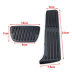 Silver Gas Brake Foot Pedal Covers for Toyota Camry (2018-2020)  pcs