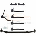 Set of 8 Front Tie Rod Links and Center Link Kit for Chevrolet Impala (1978–1996)
