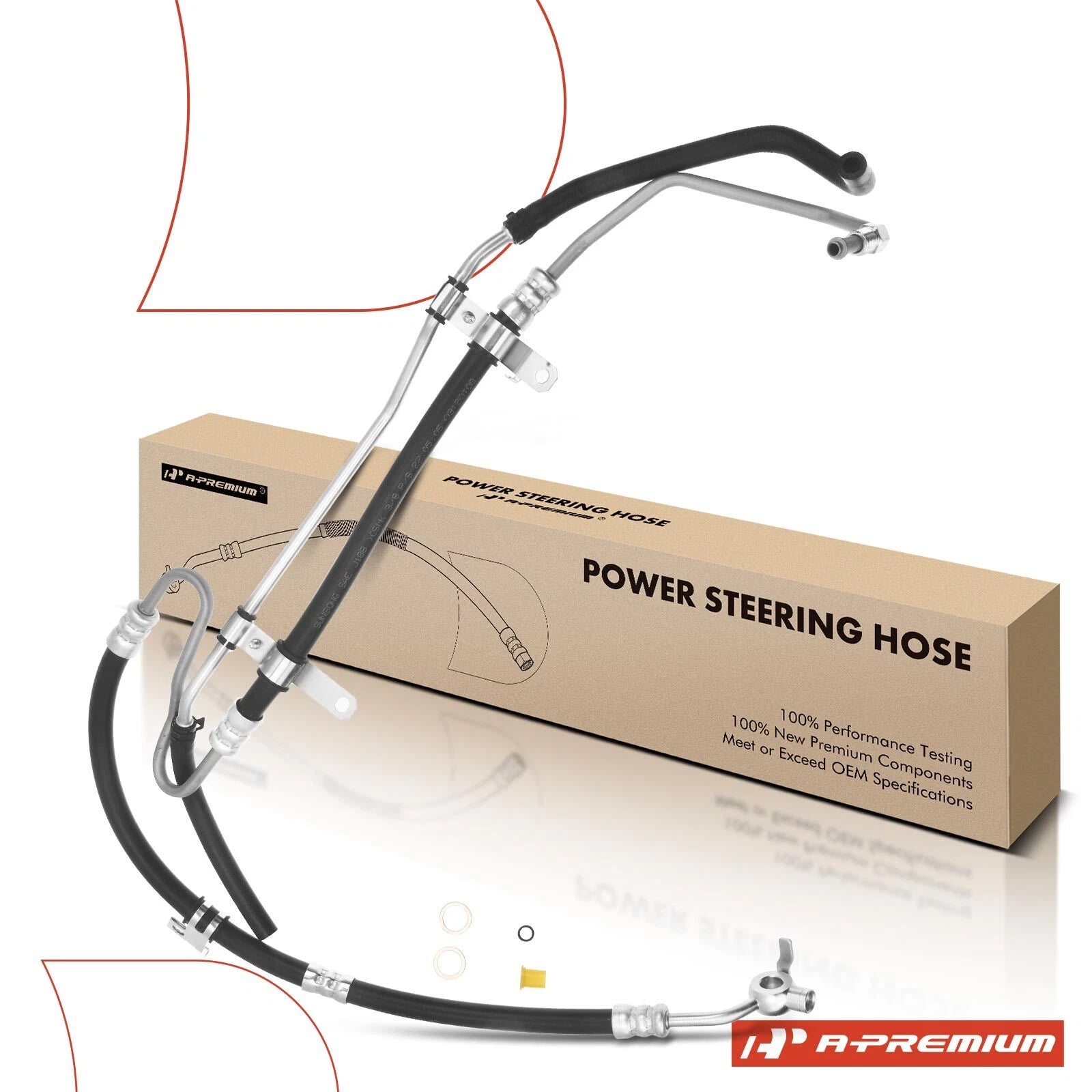 Power Steering Pressure & Return Line Hose for Toyota Tundra (2007–2010)