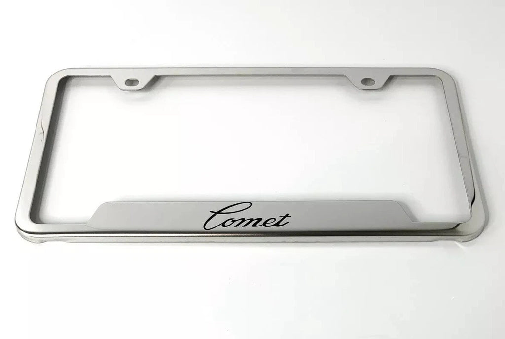Chrome License Plate Frame Replacement for Mercury Comet (1960–1975)