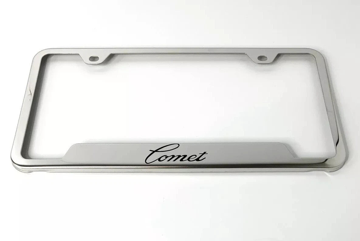 Chrome License Plate Frame Replacement for Mercury Comet (1960–1975)