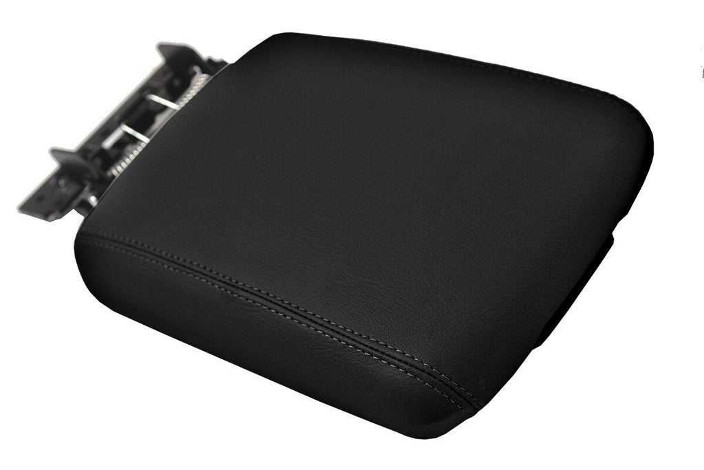 Leather Console Lid Armrest Cover for Kia Telluride (2020) Black