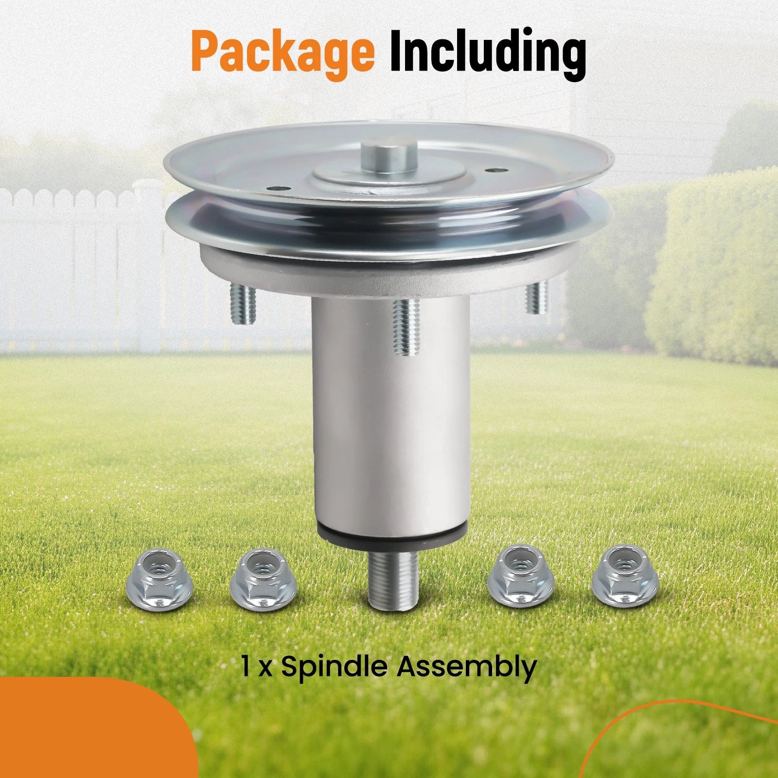 Mandrel Spindle Assembly for Ariens 52" Deck (51528000, 51537200)