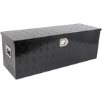 Storage Tool Box for Truck (44"x15"x15") with 2x Chains, Black