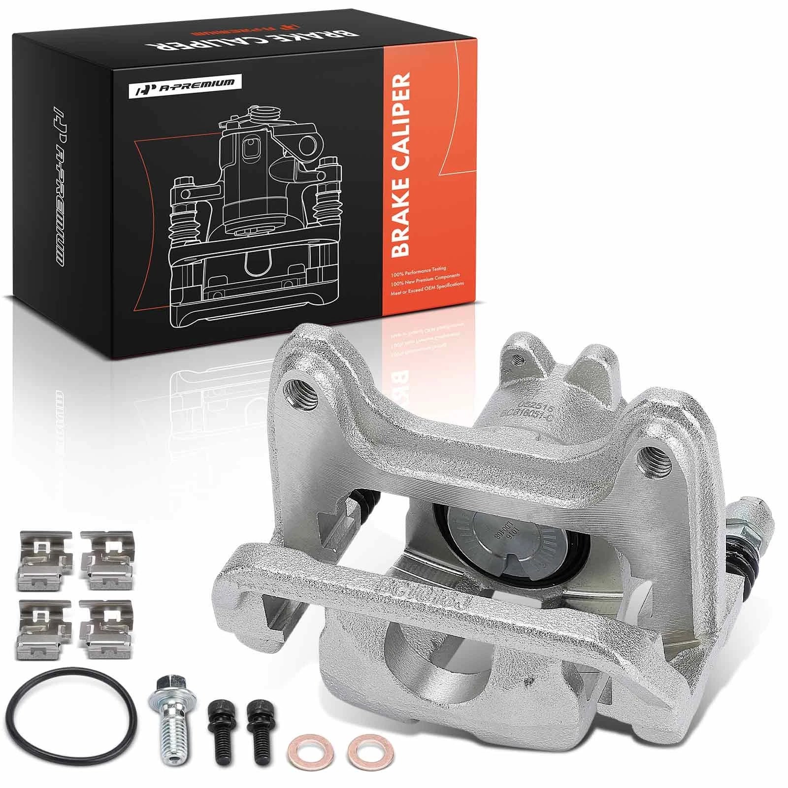Rear Left Brake Caliper with Bracket for Chevrolet Tahoe GMC Yukon (2007–2014)