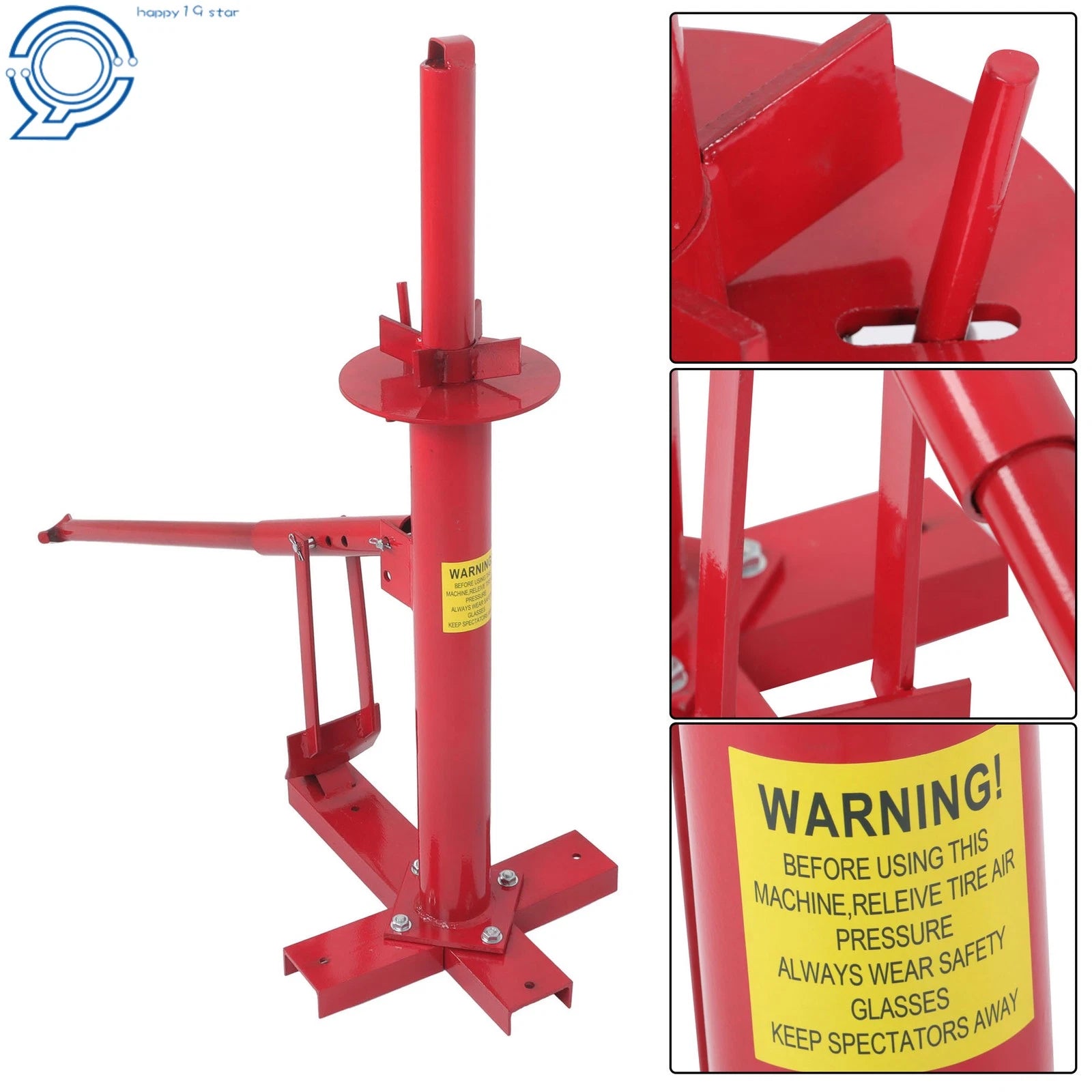 Manual Tire Changer for 8 to 16 Inch Tires (Portable)