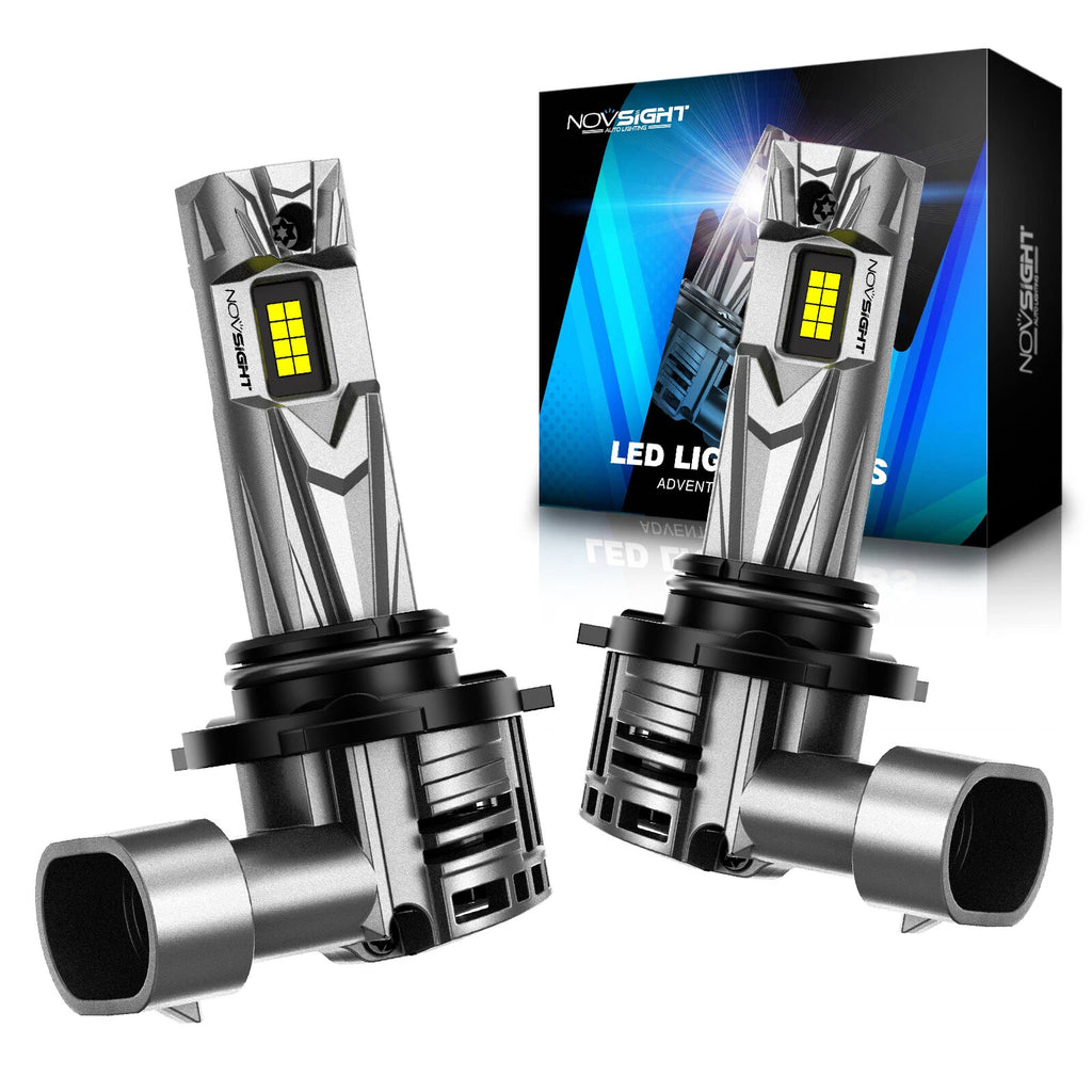 9005 HB3 LED Headlight Bulbs Kit for Universal Vehicles (6500K, 18000LM)