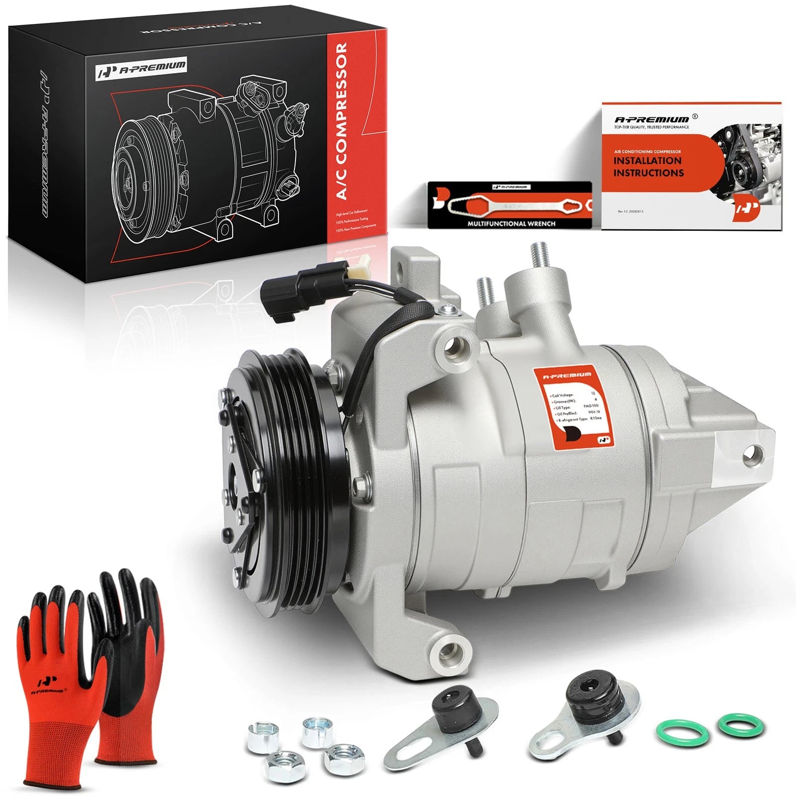 A/C Compressor with Clutch for Ford F-150, Expedition (2011–2012)