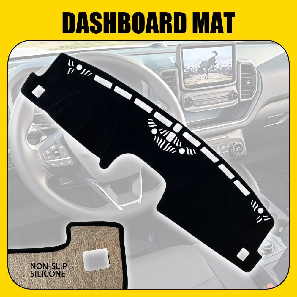 Dashboard Cover for Ford Maverick (2022–2025) Anti-Glare Dash Mat Pad