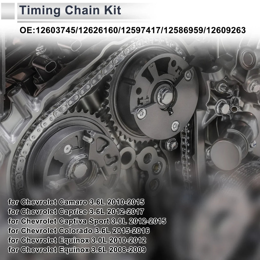 Timing Chain Kit for Chevrolet, Cadillac, Buick (2010-2015)