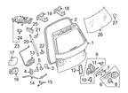 Hatch Lift Support for Mercedes (2010–2016) 2129801064
