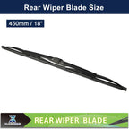 18" Rear Windshield Wiper Blade for BMW X5 E53 & BMW 5 Series Touring E34 (1999-2006)