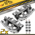 Pair Front Brake Calipers with Brackets for Ford E-150 E-250 (2008–2014)