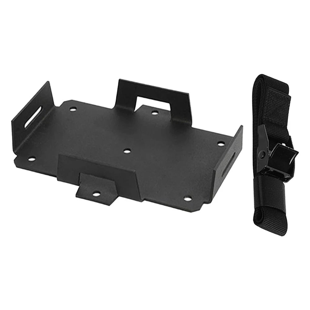 Battery Tray for Boats ATVs Motorcycles with Adjustable Aluminum Straps