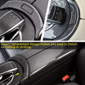 Carbon Fiber Console Armrest Button Trim for Mercedes Benz C350e (2015–2020)