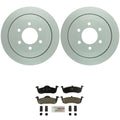 Set of 4 Bosch Quietcast Rotors & Semi-Metallic Brake Pads for Navigator (2007–2017)