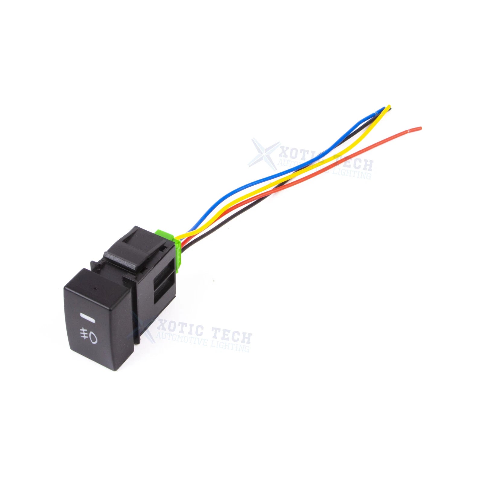 4-Pole Push Button Switch with LED Background Lights for Honda Civic Accord (2016-2024)