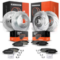 Drilled Brake Rotors & Ceramic Pads for Nissan Altima (2014–2017)