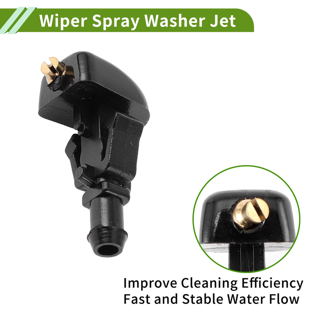 Windshield Washer Nozzle w/ Hose Connector for Ford (No. 3W7Z17603AA)