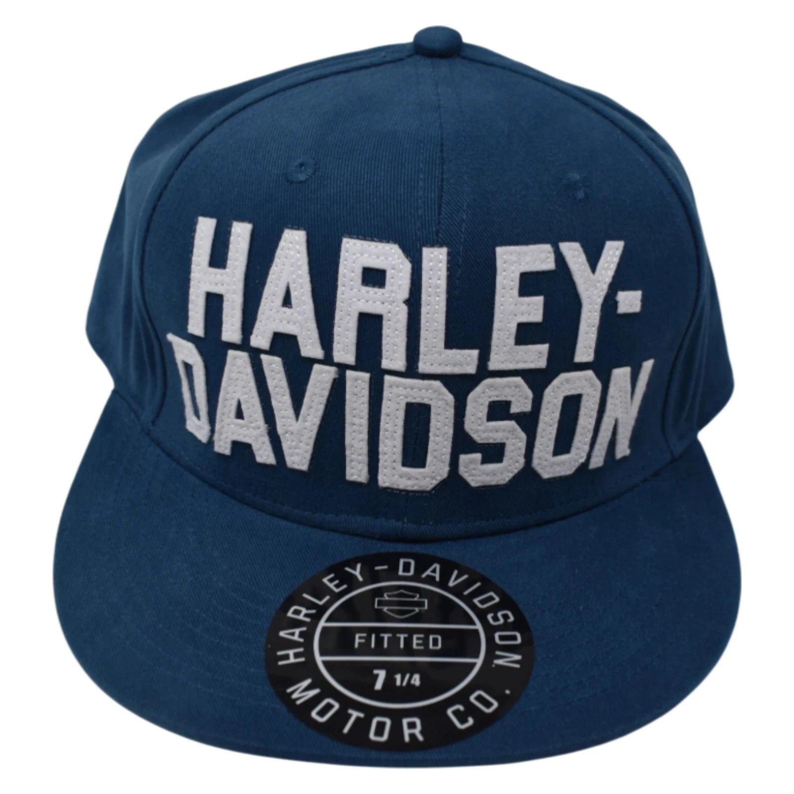 H-D Felt Block Baseball Cap for Harley-Davidson (2022) - Blue 99410-22VM
