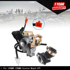 19mm Big Bore Carburetor for GY6 50cc 100cc Scooter Moped ATV