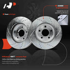 Drilled Brake Rotors for Chevrolet Impala/Buick (2000-2005)