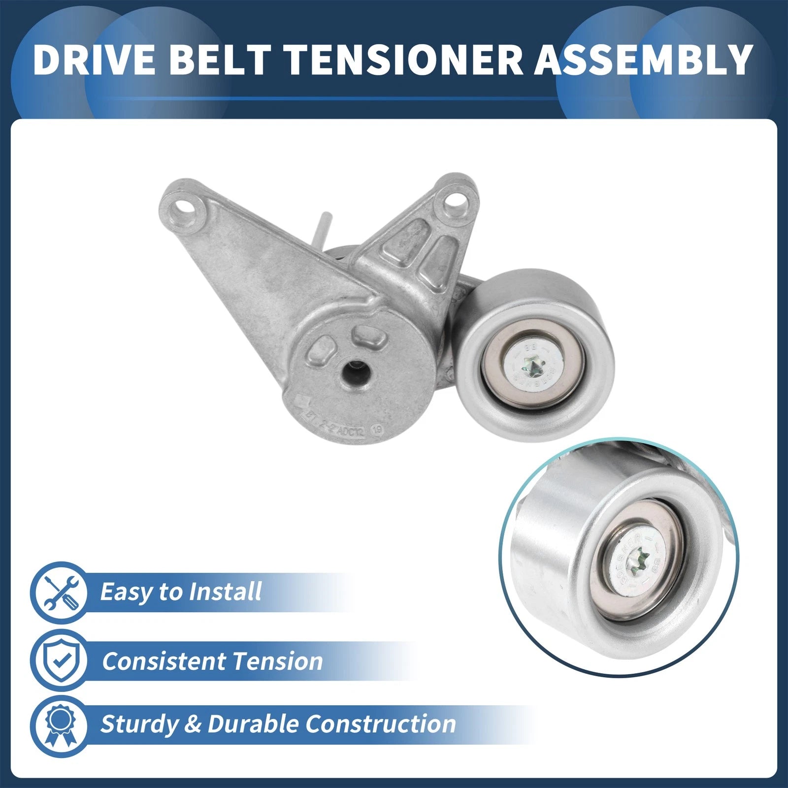 Belt Tensioner for Suzuki Wagon R (2013–2016) No. 1754063R30 Metal