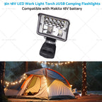 LED Torch Work Light for Makita (18V)