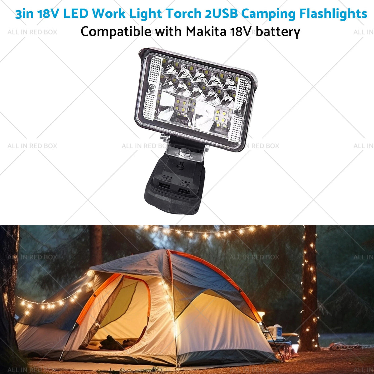 LED Torch Work Light for Makita (18V)