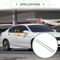 2 x Rear Weatherstrip Window Seal for Honda Accord (No. 72910SDAA01)