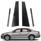 Set of 4 Door Trim Pillar Posts Cover for VW Passat (2012–2018)