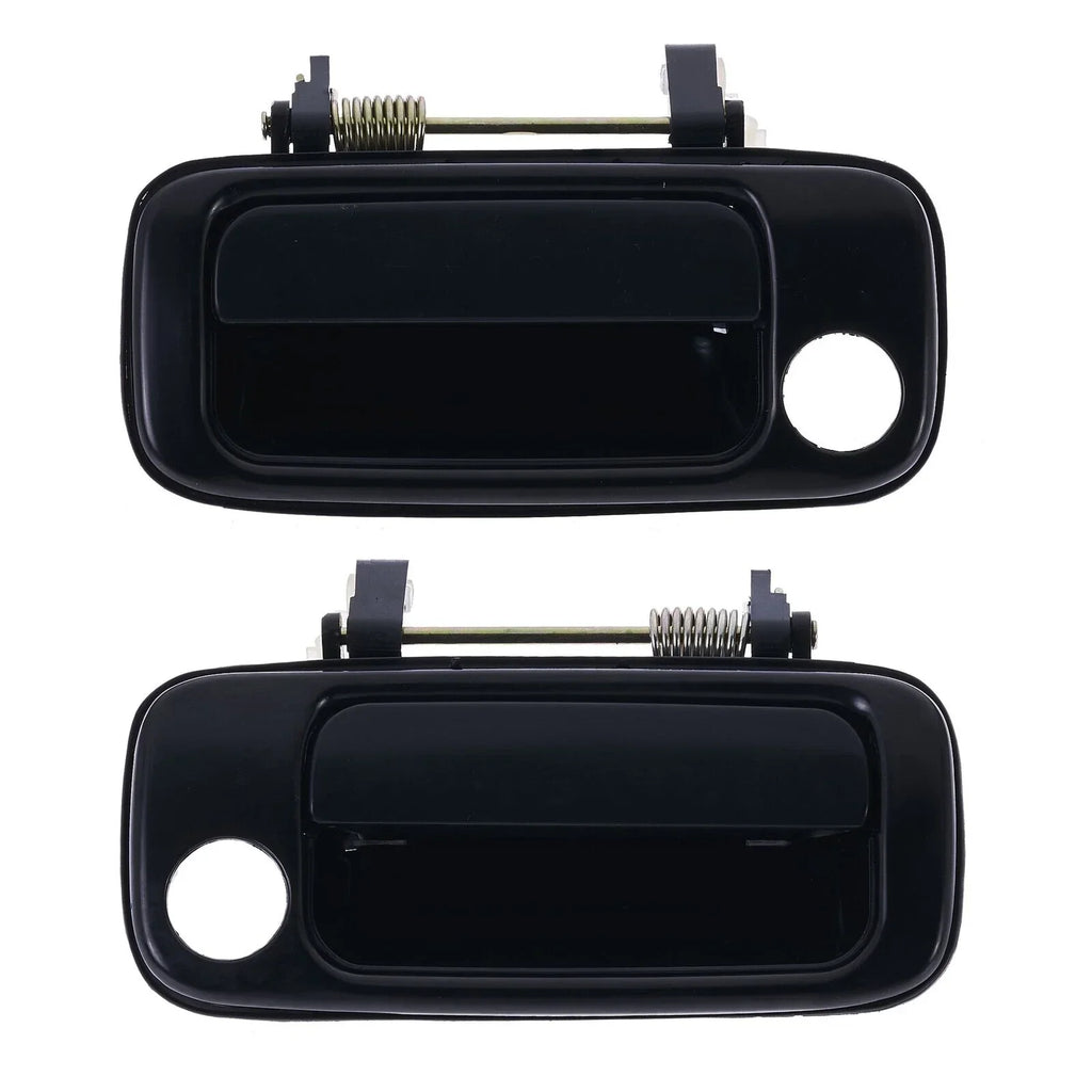 2 x Front LH/RH Outer Door Handle Black for Toyota Landcruiser J80 (1990–1998)