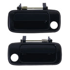 2 x Front LH/RH Outer Door Handle Black for Toyota Landcruiser J80 (1990–1998)