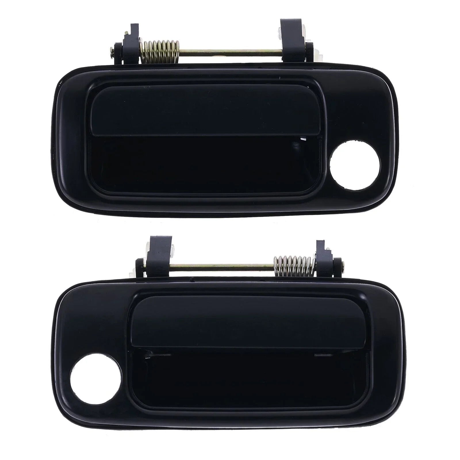 2 x Front LH/RH Outer Door Handle Black for Toyota Landcruiser J80 (1990–1998)