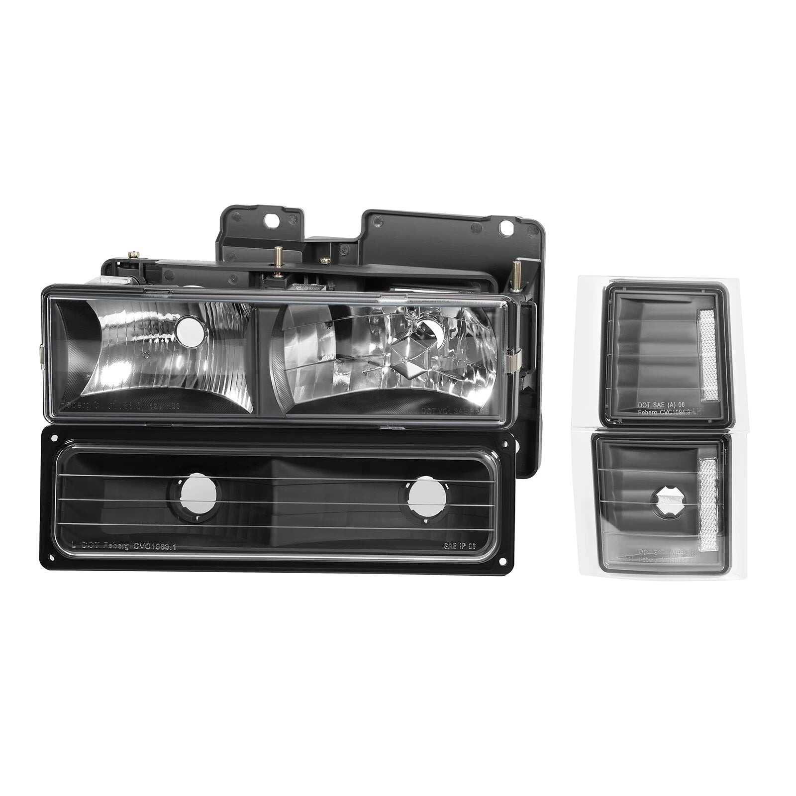 Headlight Assembly for Chevy C/K C/10 1500/2500 (1994-1998)