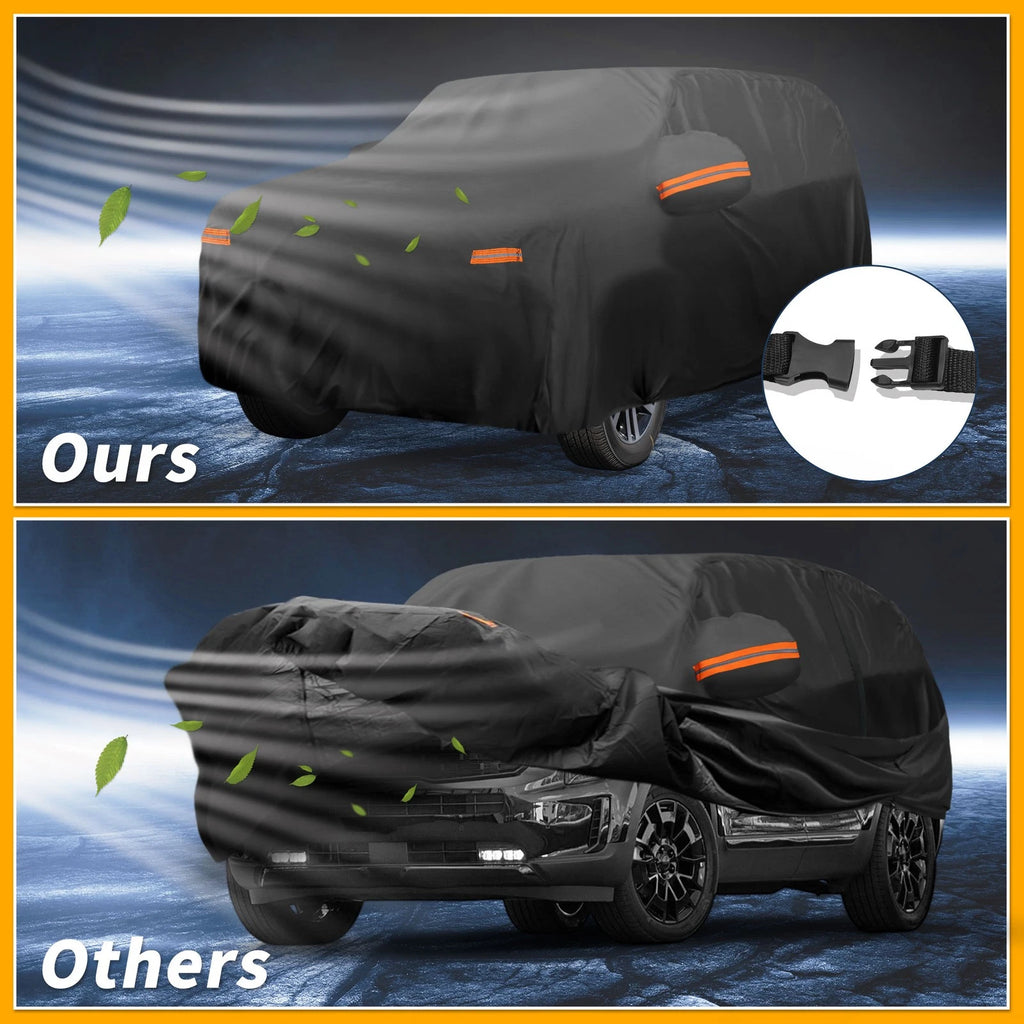 Waterproof Car Cover for Kia Telluride (2019–2023) 190T-PU with Zipper